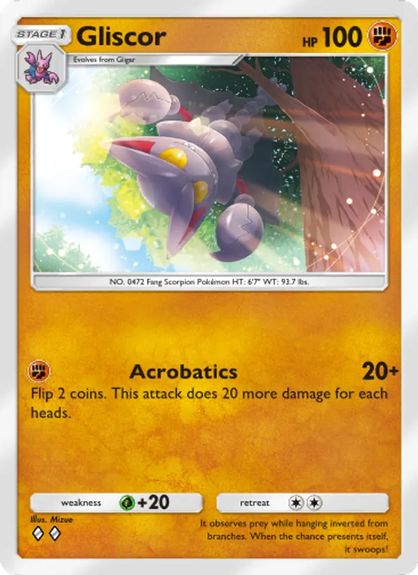 Gliscor — Space-Time Smackdown #084 (Pokémon TCG card)