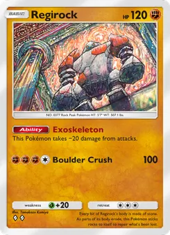 Regirock (Space-Time Smackdown #087)