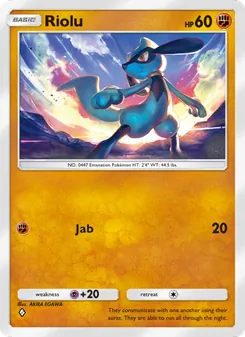 Riolu (Space-Time Smackdown #091)