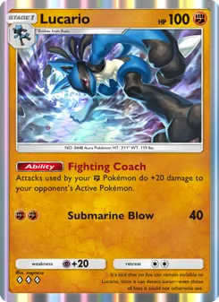Lucario (Space-Time Smackdown #092)