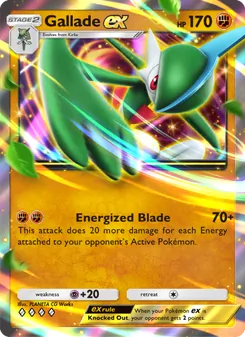Gallade ex (Space-Time Smackdown #095)