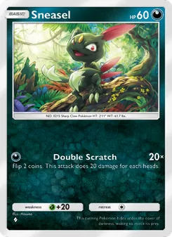 Sneasel (Space-Time Smackdown #098)