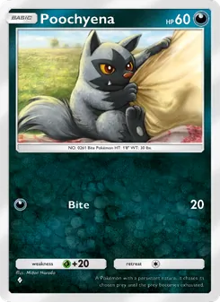 Poochyena (Space-Time Smackdown #100)