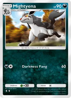 Mightyena (Space-Time Smackdown #101)