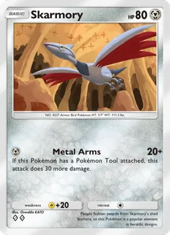 Skarmory (Space-Time Smackdown #111)