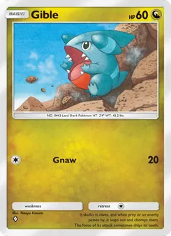 Gible (Space-Time Smackdown #121)