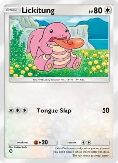 Lickitung (Space-Time Smackdown #124)