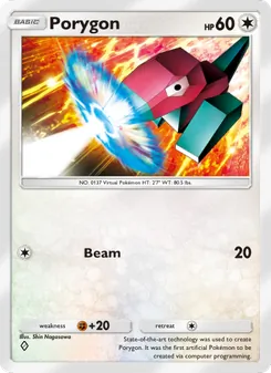 Porygon (Space-Time Smackdown #127)
