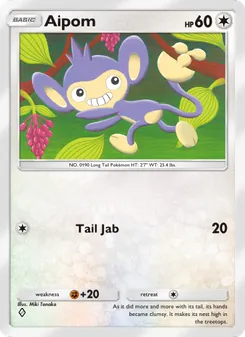 Aipom (Space-Time Smackdown #130)