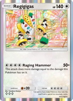 Regigigas (Space-Time Smackdown #143)