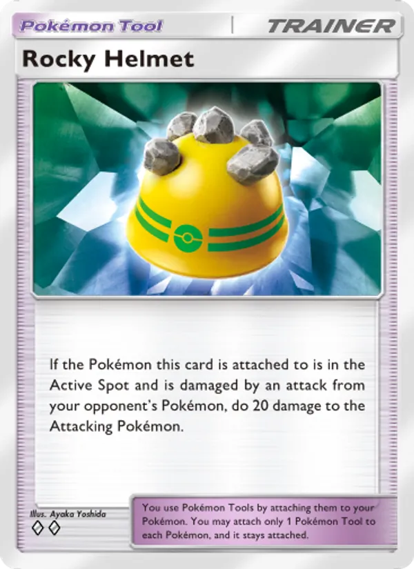 Rocky Helmet — Space-Time Smackdown #148 (Pokémon TCG card)