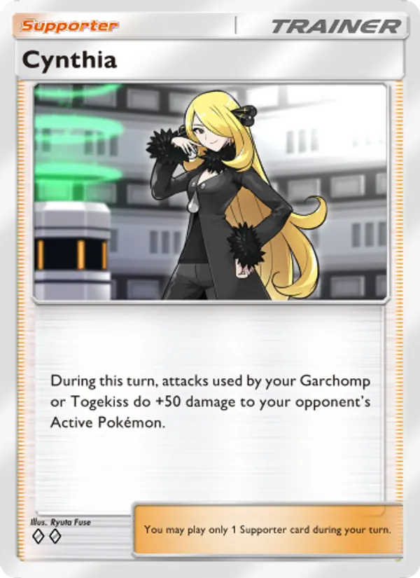 Cynthia — Space-Time Smackdown #152 (Pokémon TCG card)