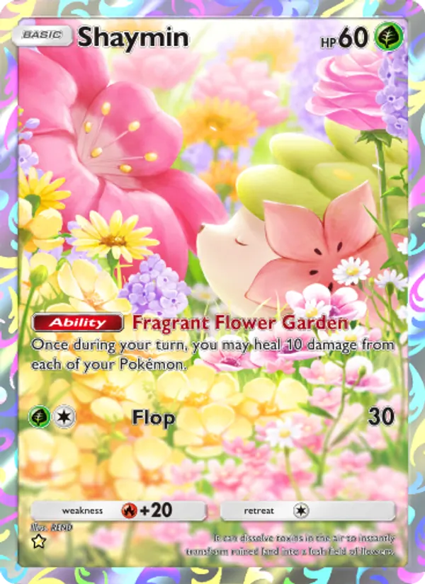 Shaymin — Space-Time Smackdown #159 (Pokémon TCG card)