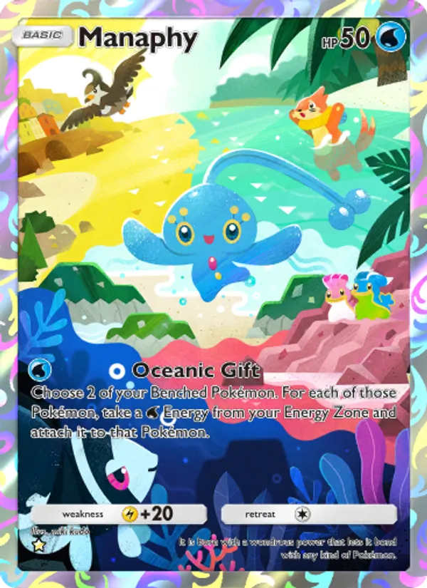 Manaphy — Space-Time Smackdown #162 (Pokémon TCG card)