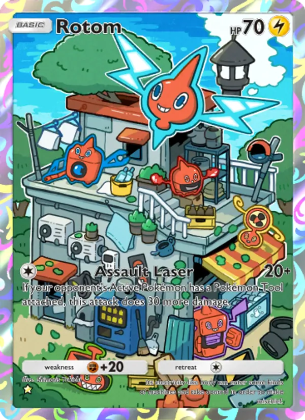 Rotom — Space-Time Smackdown #164 (Pokémon TCG card)