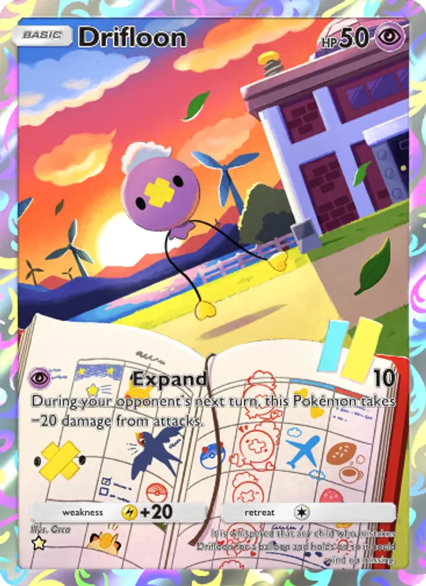 Drifloon — Space-Time Smackdown #165 (Pokémon TCG card)