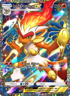 Infernape ex (Space-Time Smackdown #181)