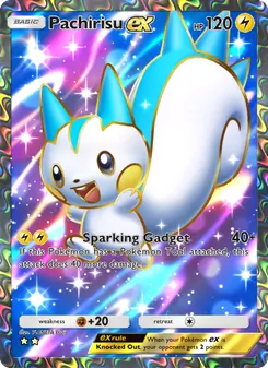 Pachirisu ex (Space-Time Smackdown #183)