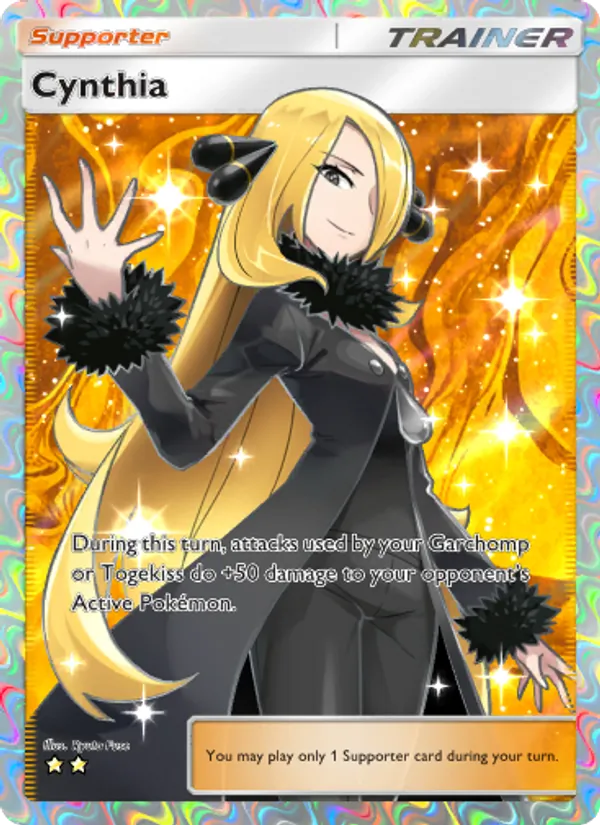 Cynthia — Space-Time Smackdown #192 (Pokémon TCG card)