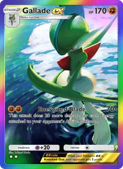 Gallade ex (Space-Time Smackdown #200)