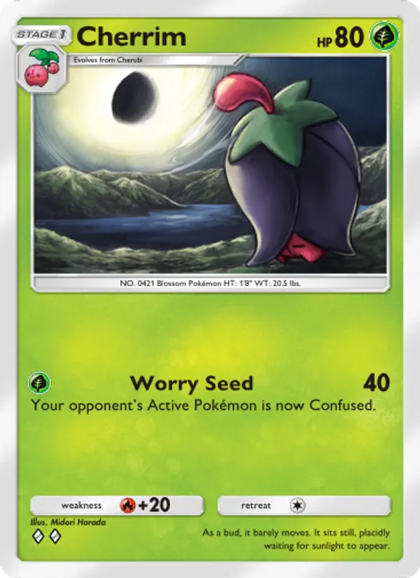 Cherrim — Triumphant Light #007 (Pokémon TCG card)
