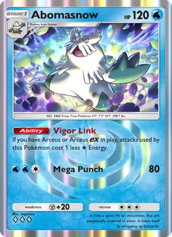 Abomasnow (Triumphant Light #021)
