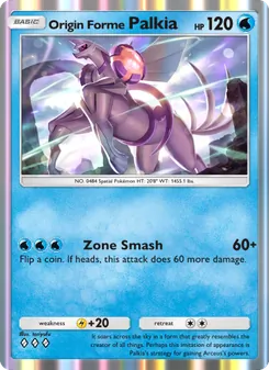 Origin Forme Palkia (Triumphant Light #023)