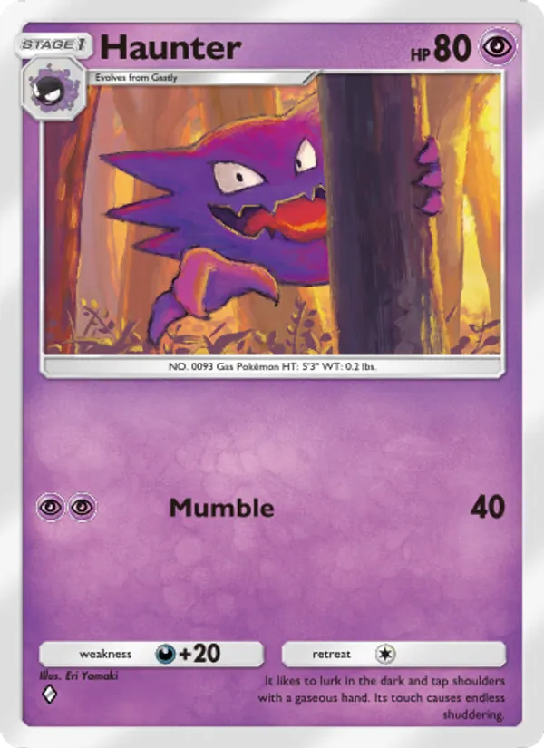 Haunter — Triumphant Light #032 (Pokémon TCG card)
