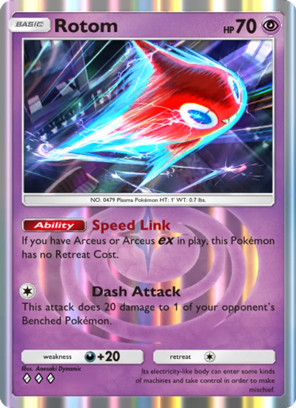 Rotom — Triumphant Light #035 (Pokémon TCG card)