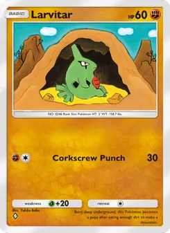 Larvitar (Triumphant Light #039)