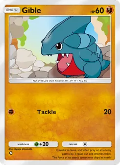 Gible (Triumphant Light #045)