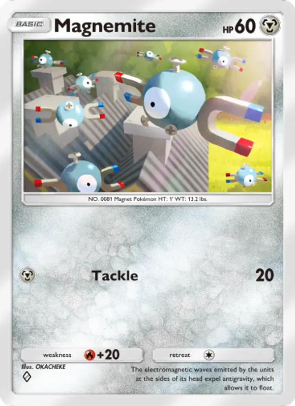 Magnemite — Triumphant Light #053 (Pokémon TCG card)