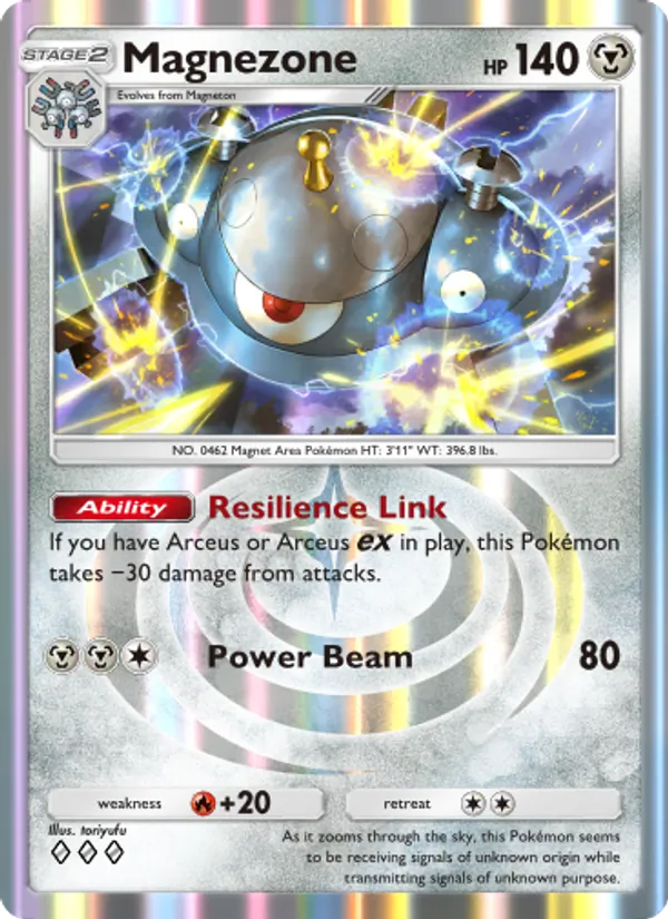 Magnezone — Triumphant Light #055 (Pokémon TCG card)