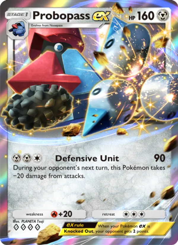Probopass ex — Triumphant Light #057 (Pokémon TCG card)