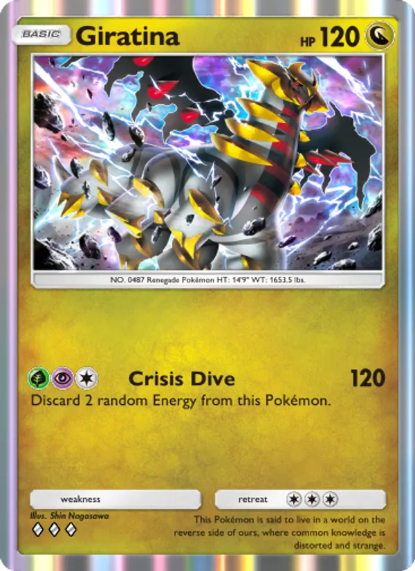 Giratina — Triumphant Light #061 (Pokémon TCG card)