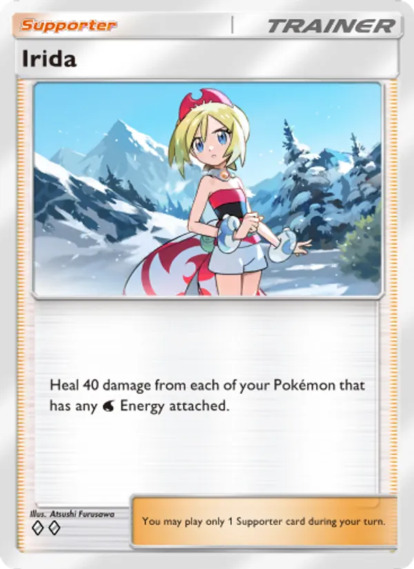 Irida — Triumphant Light #072 (Pokémon TCG card)