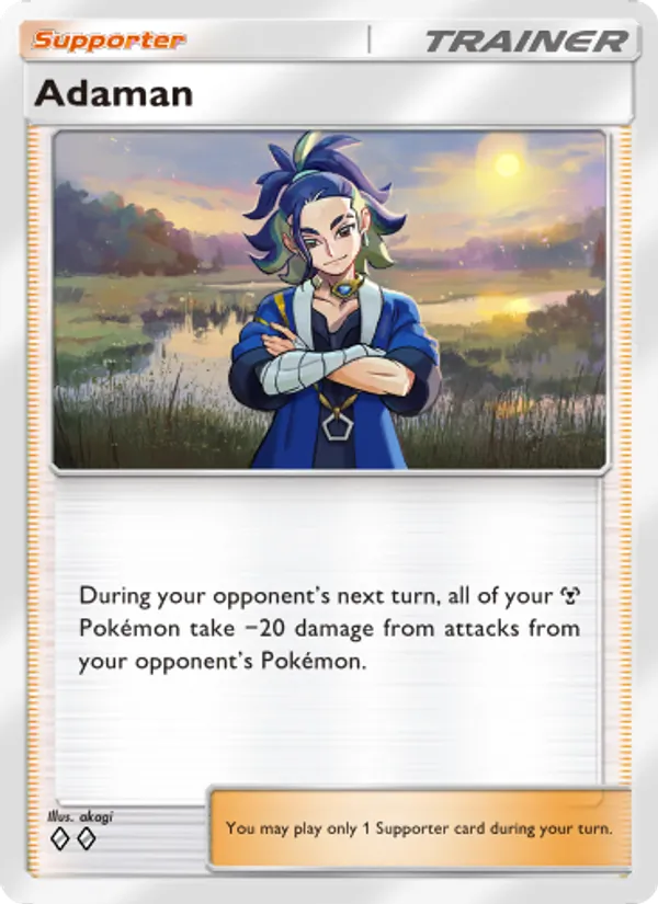 Adaman — Triumphant Light #075 (Pokémon TCG card)