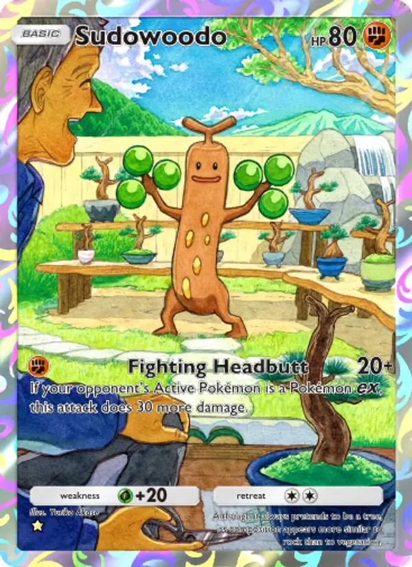Sudowoodo — Triumphant Light #079 (Pokémon TCG card)