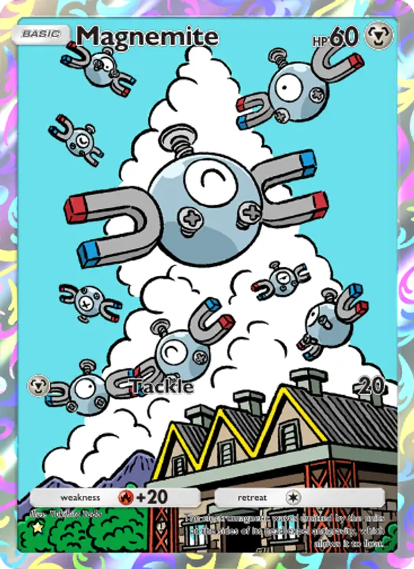 Magnemite — Triumphant Light #080 (Pokémon TCG card)