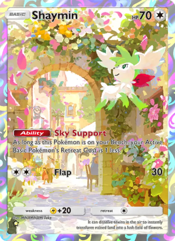 Shaymin — Triumphant Light #081 (Pokémon TCG card)