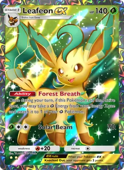 Leafeon ex (Triumphant Light #082)