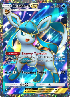 Glaceon ex (Triumphant Light #083)