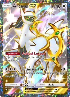 Arceus ex (Triumphant Light #086)