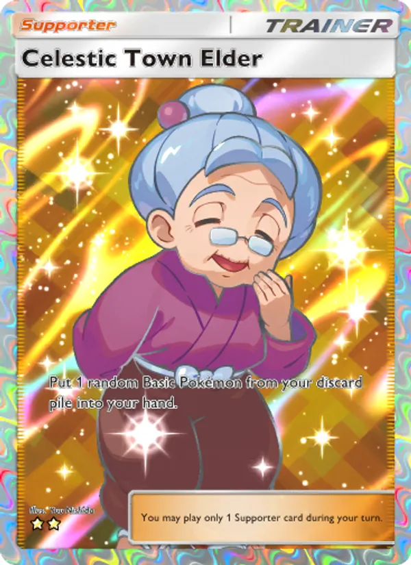 Celestic Town Elder — Triumphant Light #088 (Pokémon TCG card)