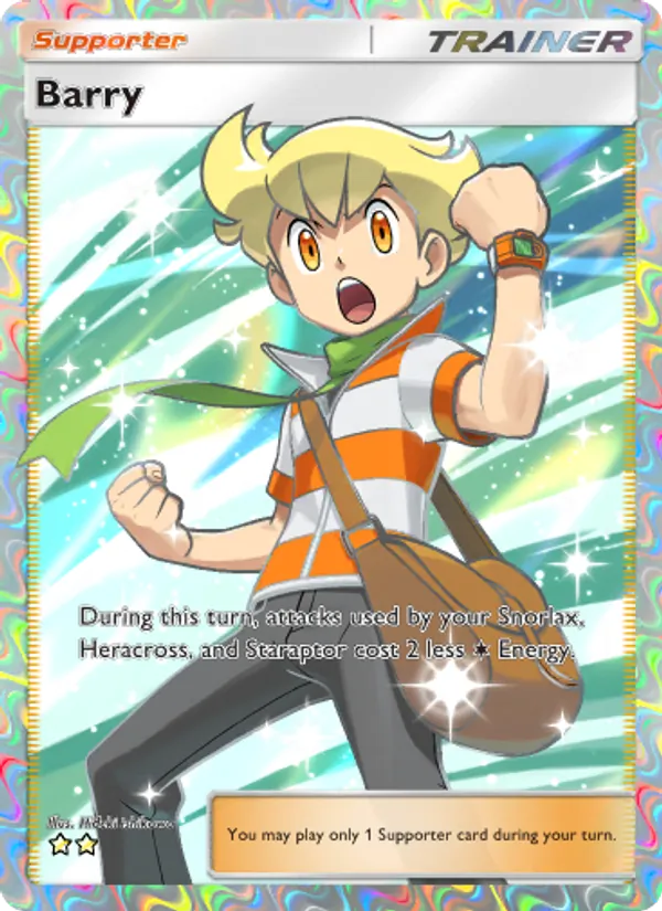 Barry — Triumphant Light #089 (Pokémon TCG card)