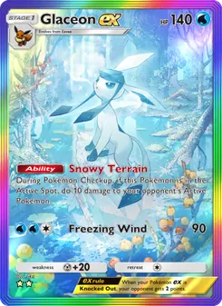 Glaceon ex (Triumphant Light #092)