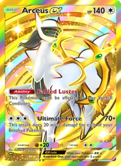 Arceus ex (Triumphant Light #096)