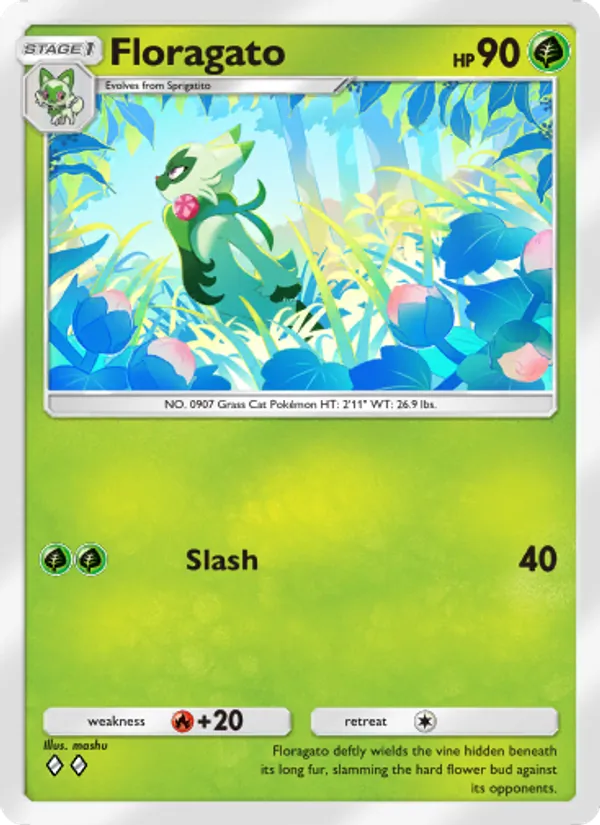 Floragato — Shining Revelry #006 (Pokémon TCG card)