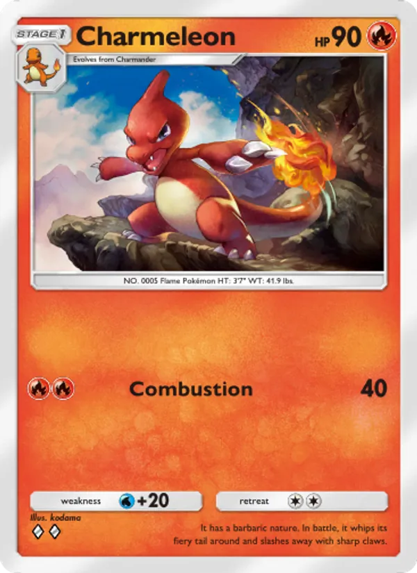 Charmeleon — Shining Revelry #009 (Pokémon TCG card)