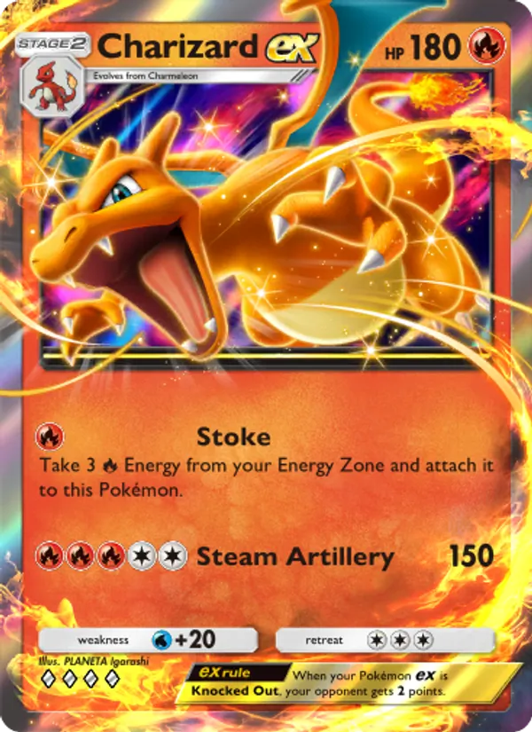 Charizard ex — Shining Revelry #010 (Pokémon TCG card)